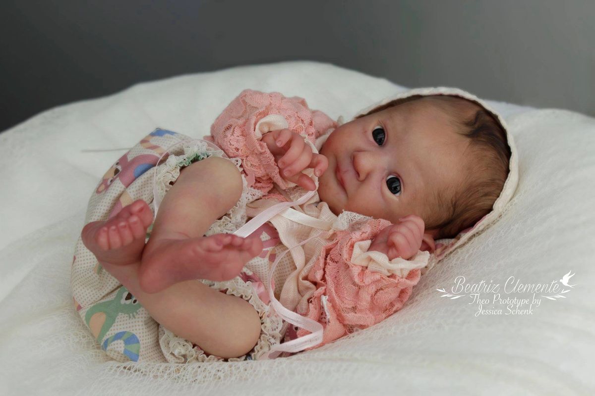 Theo Reborn Doll Kit By Jessica Schenk