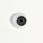 Handmade 18-22mm Half Round Resin Eyes for Reborn Dolls, Realistic Iris, Life Like Eyes, Blue 05