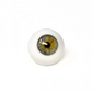 18mm to 22mm Half Round Resin Doll Eyes ~ Glass - Like ~ For Reborn Dolls ~ Realistic Iris Grey Gray 01